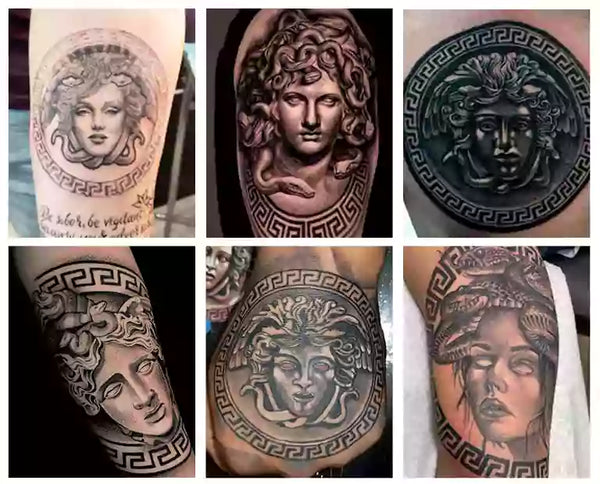 Kunce Tattoo - Versace, Versace, Medusa head on me like... | Facebook